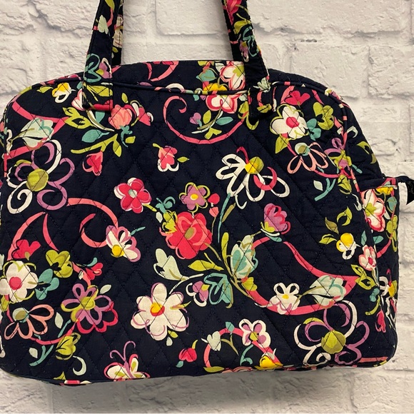 Vera Bradley Ribbons Pattern Weekender Bag - Picture 3 of 9